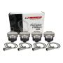 Wiseco KE174M825 Piston Set, Renault, F7P, 82.50 mm Bore, European, Set of 4