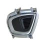 CAPA LT FRT BUMPER INSERT EX|L|LX; FOG LAMP OPENING COVER; W/O FOG LAMPS KIA SORENTO 16-18
