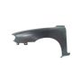 LH FRONT FENDER ASSY 4DR SEDAN; W/O SIDE MARKER HOLE; EARLY DESIGN KIA SPECTRA 2002-2004