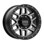 KM544 17X9 8X6.5 S-BLK GTCC 18MM