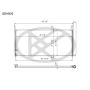 KOYORAD CD010420 Koyorad A/C Condenser CD010420