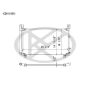 KOYORAD CD011095 Koyorad A/C Condenser CD011095