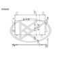 KOYORAD CD020668 Koyorad A/C Condenser CD020668