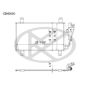 KOYORAD CD060936 Koyorad A/C Condenser CD060936