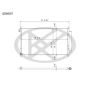 KOYORAD CD080597 Koyorad A/C Condenser CD080597