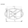 KOYORAD CD810558 Koyorad A/C Condenser CD810558