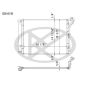 KOYORAD CD810745 Koyorad A/C Condenser CD810745
