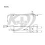 KOYORAD EC0024 Koyorad Automatic Transmission Oil Cooler EC0024