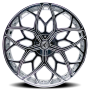 Kraze Wheels KR18422818C38 RICOCHET (KR184) CHROME
