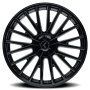 Kraze Wheels KR18522804B38 DOUBLE DOWN (KR185) GLOSS BLACK