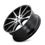 Kraze Wheels KR1948865BM40 KRAZE KR194 (KR194) GLOSS BLACK MACHINED