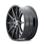 Kraze Wheels KR1948865GB40 KR194 (COSMOS) GLOSS BLACK