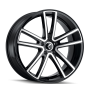 Kraze Wheels KR1908864BM40 190 (190) GLOSS BLACK MACHINED