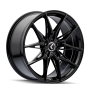 Kraze Wheels KR1962912GB35 EVOLVE (KR196) GLOSS BLACK