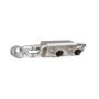 Akrapovic L-PO/SS/1H Link Pipe Set w Cat (SS)