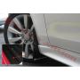 Rally Armor MF8-UR-BLK/GRY Black Mud Flap/Grey Logo