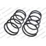 LESJOFORS 4488301 Two Rear Coil Springs