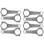 Boostline LS6125927 Connecting Rod, Chevy Ls / Gen V Lt1, 6.125 in. Length, ARP2000, Set of 8