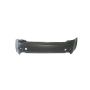 CAPA RR BUMPER COVER W/O PARK SENSOR; PRIME LEXUS IS250 06-08