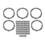 Ford Racing M-1021K-BL5 2021-2025 Bronco Functional Beadlock Ring Kit