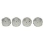 Ford Racing M-1096K-BCC Ford Car Black And Chrome Wheel Center Cap Kit