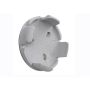 Ford Racing M-1096K-BCS Ford Car Black And Chrome Wheel Center Cap Kit-Satin