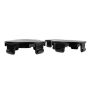 Ford Racing M-1096K-RA 2017-2020 F-150 Raptor/2019-2025 Ranger Wheel Center Cap Set