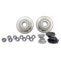 Ford Racing M-1104-AB 2015-2023 Mustang Front Wheel Hub Kit With Arp Studs