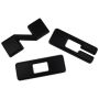 Ford Racing M-1447-BLMB 2021-2025 Bronco Grille Lettering Overlay Kit-Black