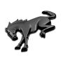 Ford Racing M-1447-BRMB 2021-2026 Bronco Rear Emblem-Matte Black