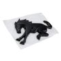 Ford Racing M-1447-BRMB 2021-2026 Bronco Rear Emblem-Matte Black