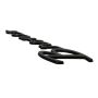 Ford Racing M-1447-BSMB 2021-2025 Bronco Classic Script Fender Badge Kit-Matte Black