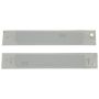 Ford Racing M-1447-EBBLK EcoBoost Emblems/Badges-Black And Silver-Pair