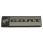 Ford Racing M-1447-GOATBLK Bronco/Bronco Sport G.O.A.T. Badge-Black/Black