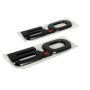 Ford Racing M-1447-M50AB 2015-2023 Mustang 5.0L Fender Emblems/Badges-Black-Pair