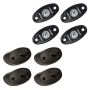 Ford Racing M-15200-RUN Rigid Off-Road Under Body/Rock Light Kit-White