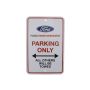 Ford Racing M-1827-PARK Ford Performance Parking Only Sign