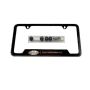 Ford Racing M-1828-SS304BK Ford Performance License Plate Frame-Black Stainless Steel