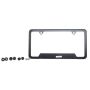 Ford Racing M-1828-SS304BK Ford Performance License Plate Frame-Black Stainless Steel