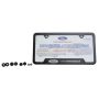 Ford Racing M-1828-SS304BK Ford Performance License Plate Frame-Black Stainless Steel