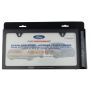 Ford Racing M-1828-SSB Ford Performance Slim License Plate Frame-Black Stainless Steel
