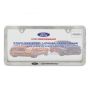 Ford Racing M-1828-SSC Ford Performance Slim License Plate Frame-Brushed Stainless Steel