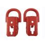 Ford Racing M-18954-F15R 2015-2025 F-150 Tow Hooks-Pair-Red