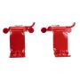 Ford Racing M-18954-RA 2019-2023 Ranger Tow Hooks-Pair-Red