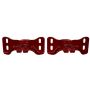 Ford Racing M-18954-SDR 2017-2024 Super Duty Tow Hooks-Pair-Red