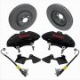 Ford Racing M-2300-V 2015-2023 Mustang Performance Pack 6-Piston Front Brake Kit