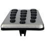 Ford Racing M-2301-C Aluminum And Urethane Special Edition Mustang Dead Pedal