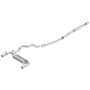 Ford Racing M-5200-FRS 2016-2018 Focus RS Active Cat Back Sport Exhaust System