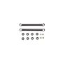 Ford Racing M-5649-R1 2005-2014 Mustang Tubular Rear Lower Control Arm Kit-Urethane Bushings