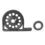 Ford Racing M-6268-B302 302-351W Double Roller Timing Chain Set-Steel Gear